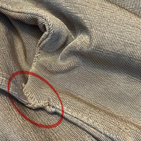 MABLE Millie Slinky Side Dress Size L Large Mocha Brown - Picture 8 of 8